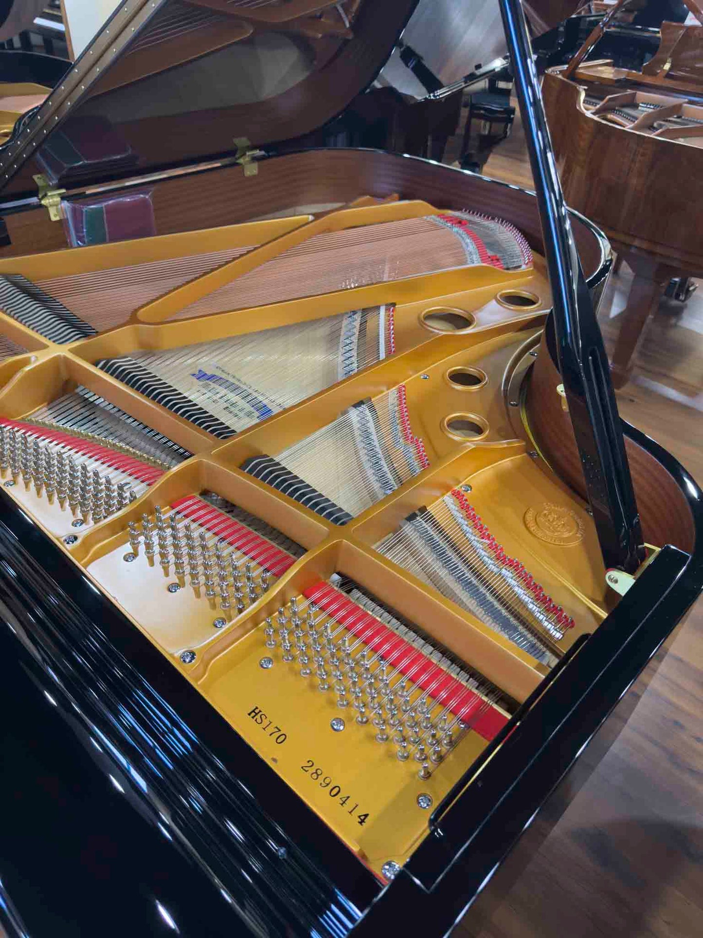 Hallet Davis 170 5'7" Polished Black Grand Piano