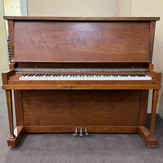 CURRENT SHOP WORK 1920 Howard 51" Wood Finish Commissioned Upright Piano