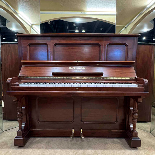 1900 Knabe 54" Wood Finish Upright Piano