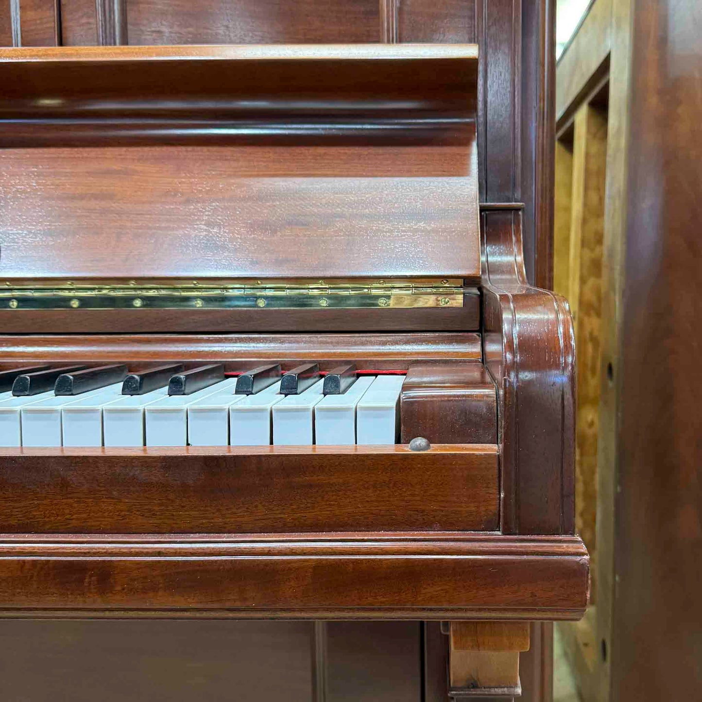 1900 Knabe 54" Wood Finish Upright Piano