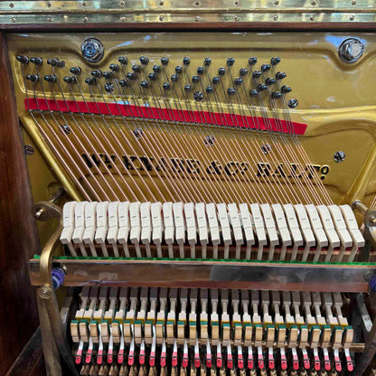 1900 Knabe 54" Wood Finish Upright Piano