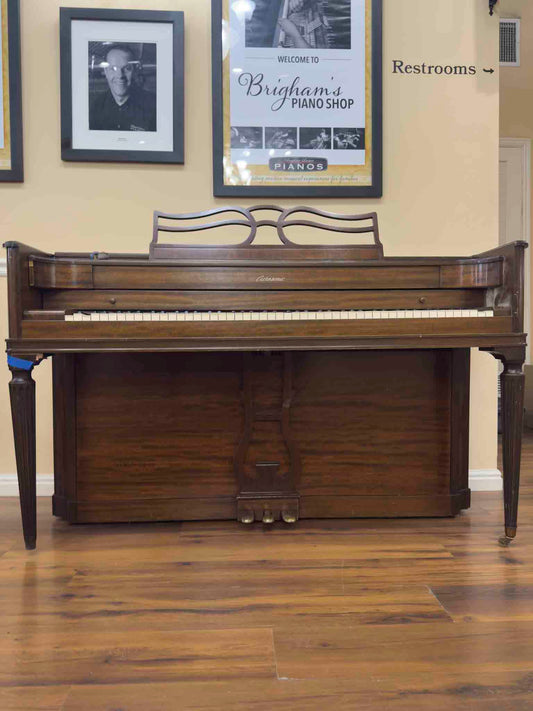 CURRENT SHOP WORK 1945 Baldwin Acrosonic 36" Wood Finish Commissioned Spinet Piano