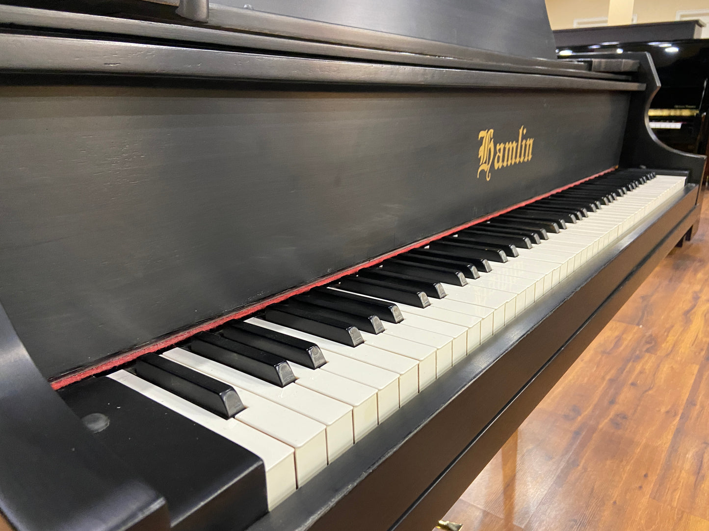 SOLD 1927 Hamlin Grand / Satin Ebony / 5'