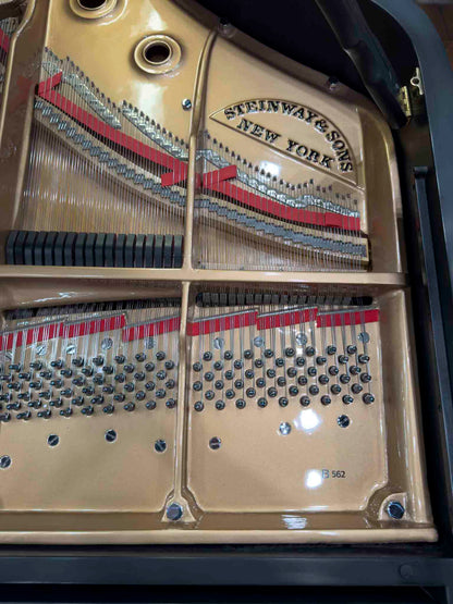CURRENT SHOP WORK 1971 Steinway D 9' Black Satin Commissioned Concert Grand Piano