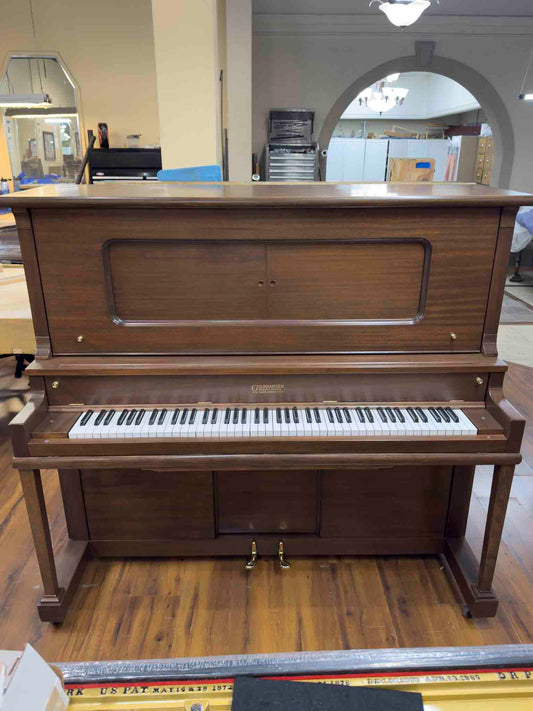CURRENT SHOP WORK 1920 Gulbransen 55" Vintage Player Commissioned Upright Piano