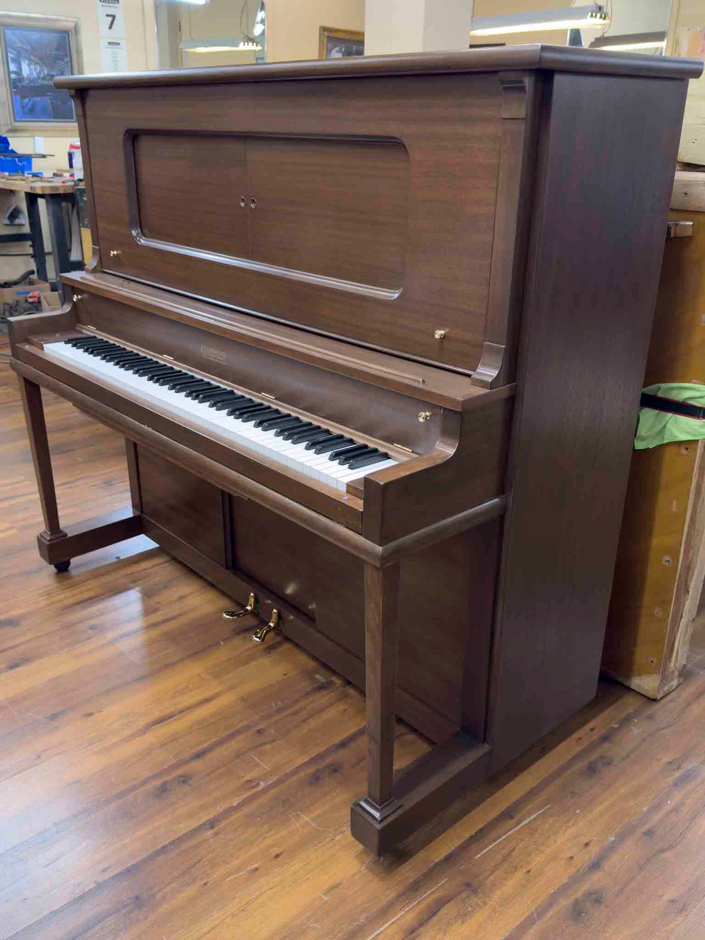 HEIRLOOM RESTORATION 1920 Gulbransen 55" Vintage Player Commissioned Upright Piano