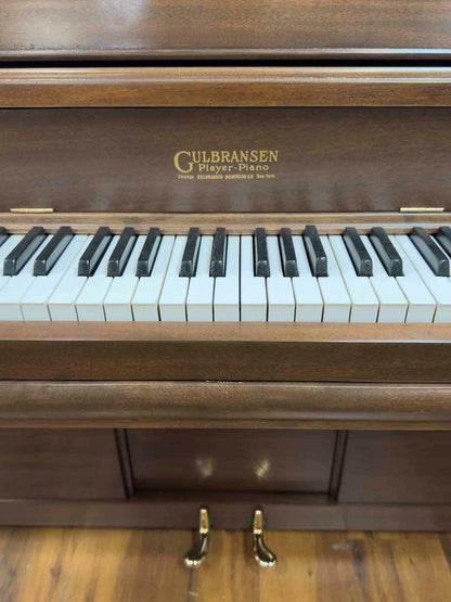 HEIRLOOM RESTORATION 1920 Gulbransen 55" Vintage Player Commissioned Upright Piano