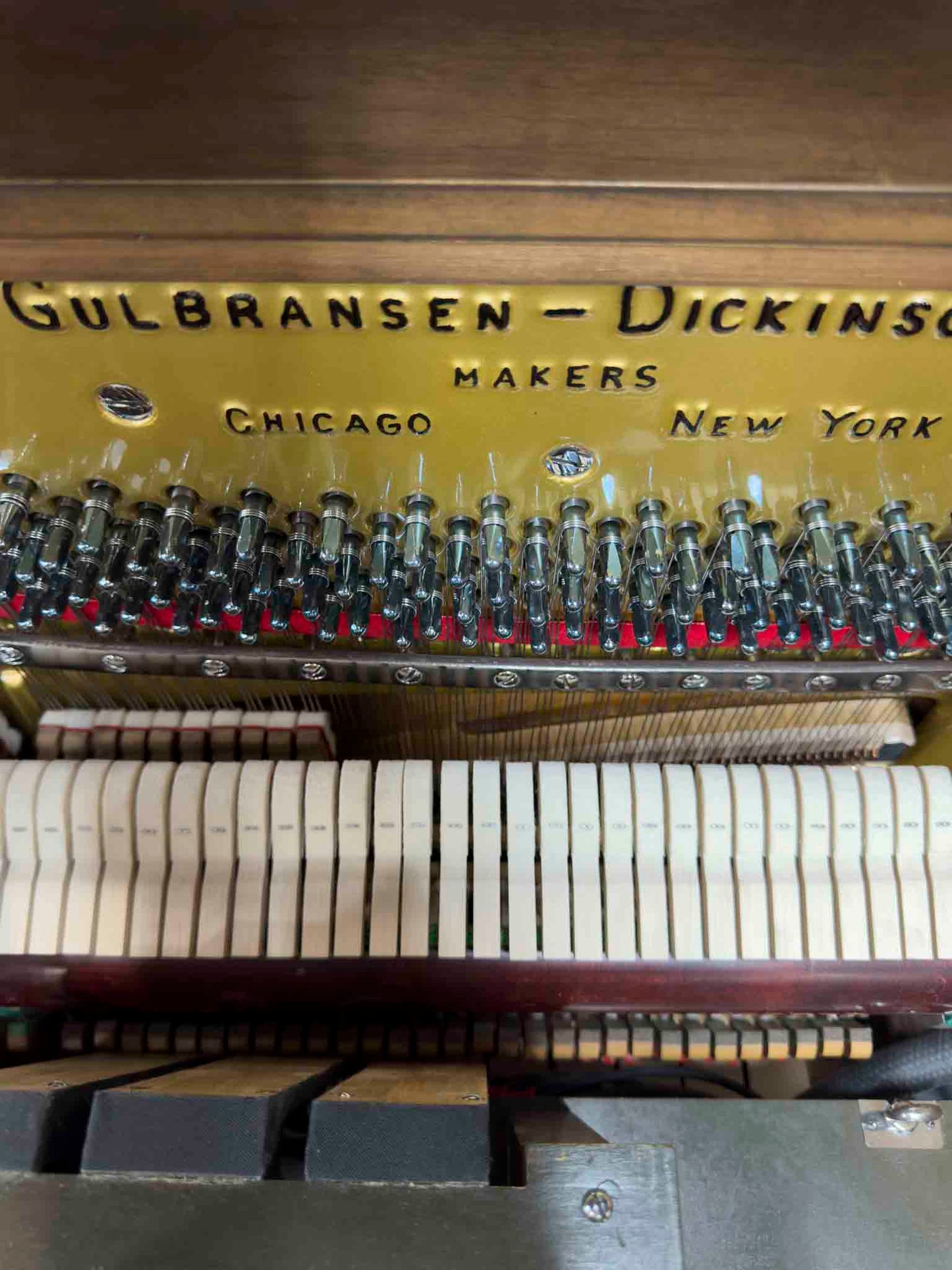 HEIRLOOM RESTORATION 1920 Gulbransen 55" Vintage Player Commissioned Upright Piano