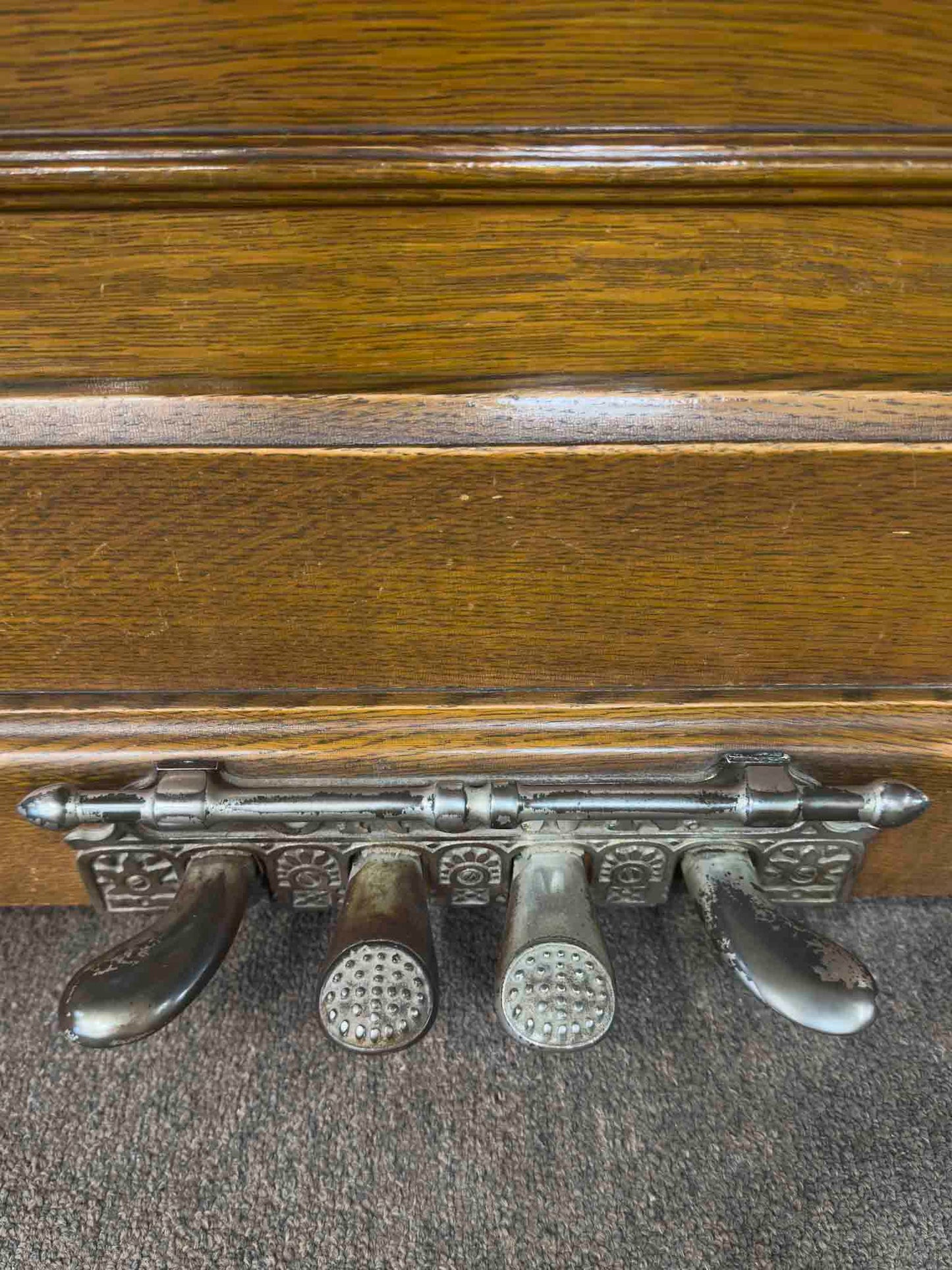 CURRENT SHOP WORK 1907 Crown 58" Wood Finish Commissioned Upright Piano