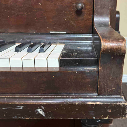 CURRENT SHOP WORK 1904 Clarendon 55" Wood Finish Upright Piano