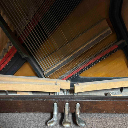 CURRENT SHOP WORK 1904 Clarendon 55" Wood Finish Upright Piano
