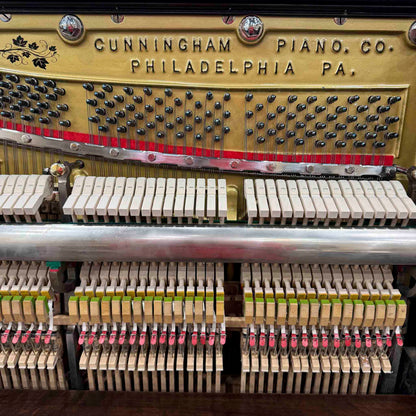 HEIRLOOM RESTORATION 1901 Cunningham 56" Commissioned Upright Piano