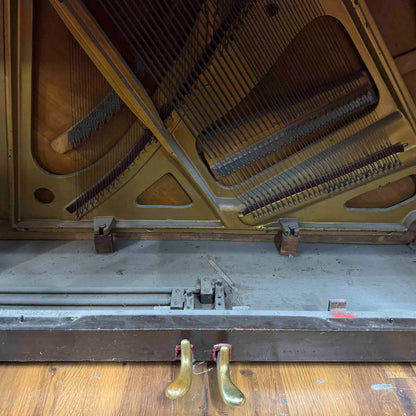 CURRENT SHOP WORK 1915 Emerson 56" Wood Finish Commissioned Upright Piano