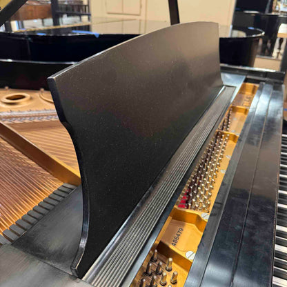CURRENT SHOP WORK 1983 Steinway & Sons Model L 5'10" Satin Black Commissioned Grand Piano