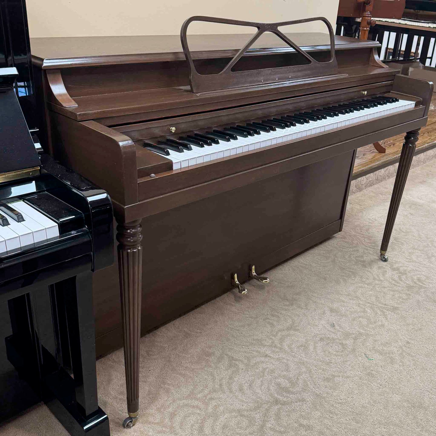HEIRLOOM RESTORATION 1960 Hallet Davis 36.5" Commissioned Spinet Piano
