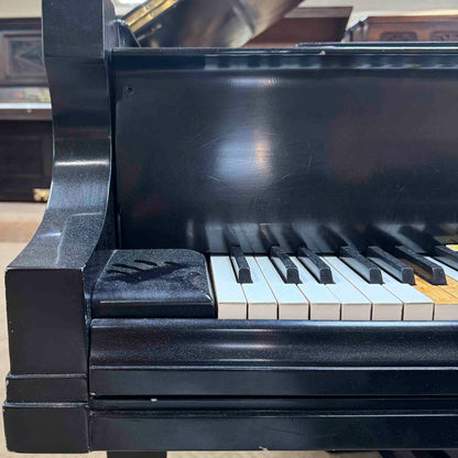 AVAILABLE TO RESTORE: CALL FOR CUSTOM PRICING—1925 Baldwin Grand 9' Satin Black Grand Piano