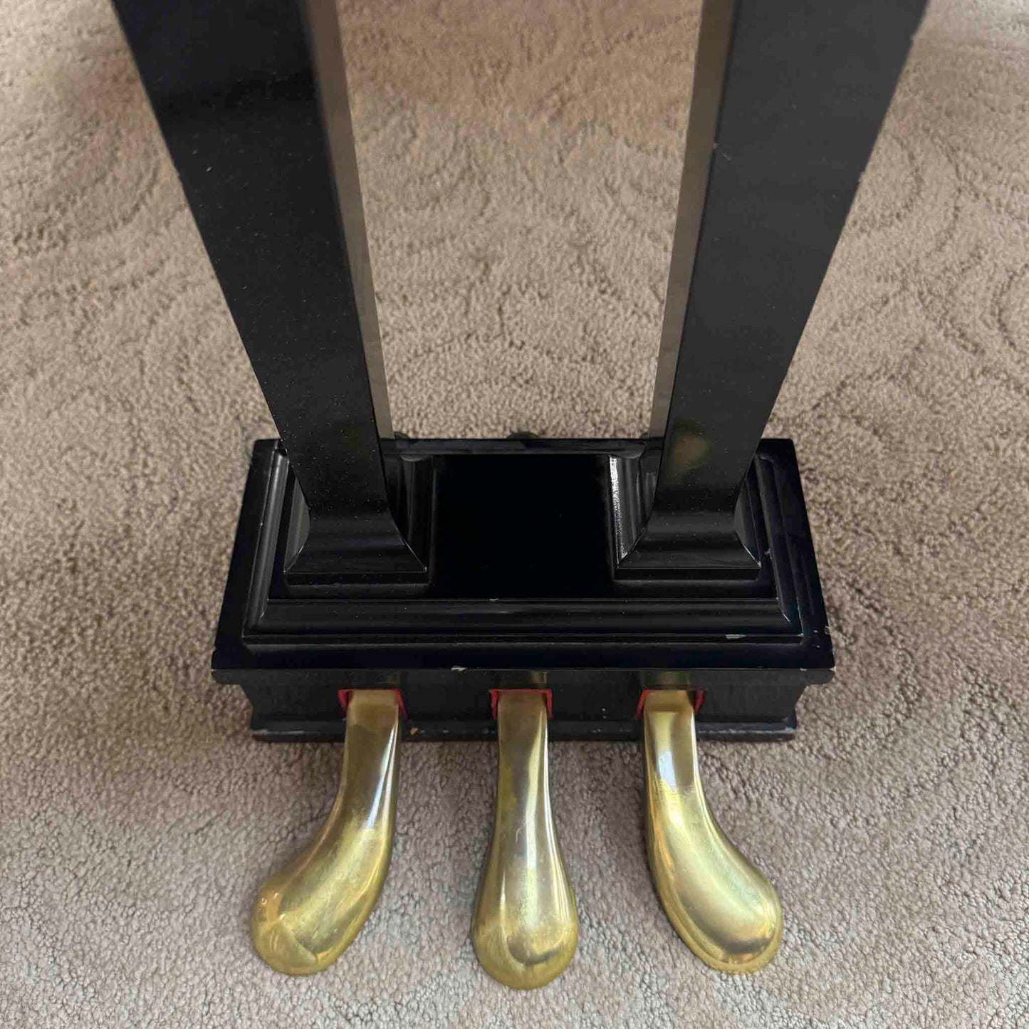 AVAILABLE TO RESTORE: CALL FOR CUSTOM PRICING—1925 Baldwin Grand 9' Satin Black Grand Piano