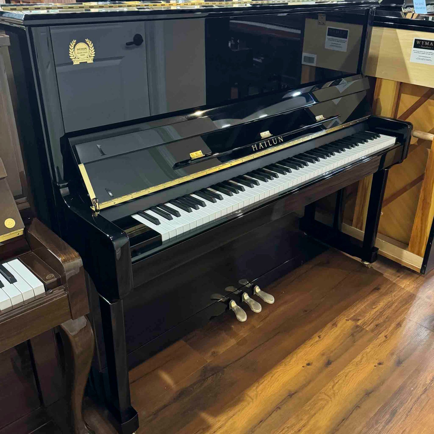 Hailun 5P 50" Polished Black Upright Piano