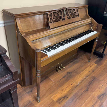CURRENT SHOP WORK 1979 Charles Walter 43" Walnut Finish Commissioned Console Piano