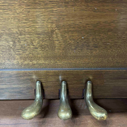 CURRENT SHOP WORK 1979 Charles Walter 43" Walnut Finish Commissioned Console Piano