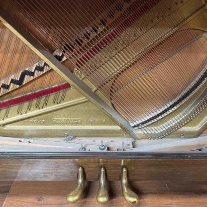 CURRENT SHOP WORK 1979 Charles Walter 43" Walnut Finish Commissioned Console Piano