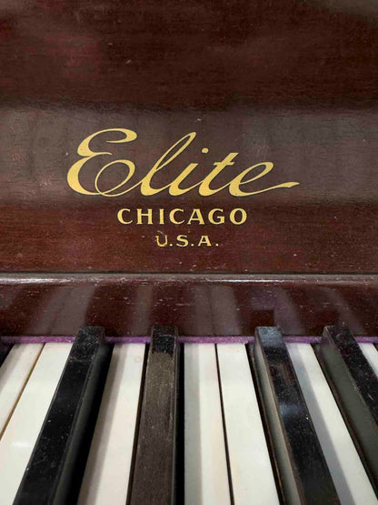 CURRENT SHOP WORK Elite Wood Finish Commissioned Upright Vintage Player Piano