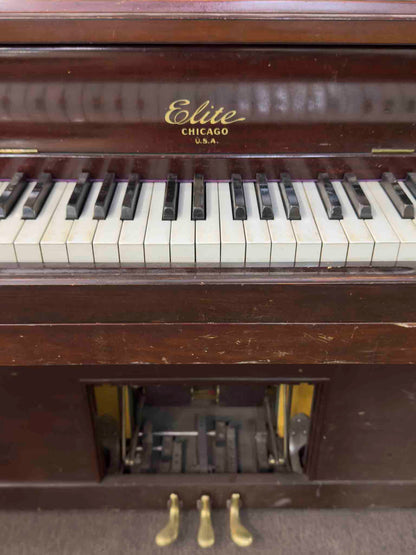 CURRENT SHOP WORK Elite Wood Finish Commissioned Upright Vintage Player Piano