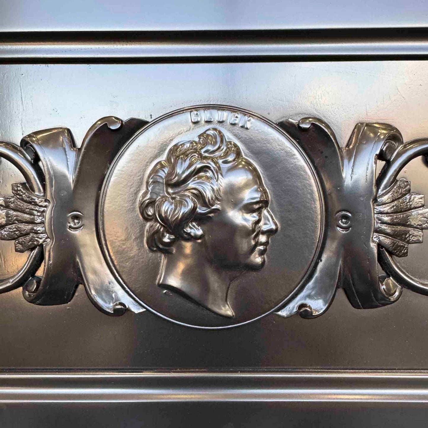HEIRLOOM RESTORATION 1860's Bernareggi 49" Black Wood Finish Commissioned Upright Piano