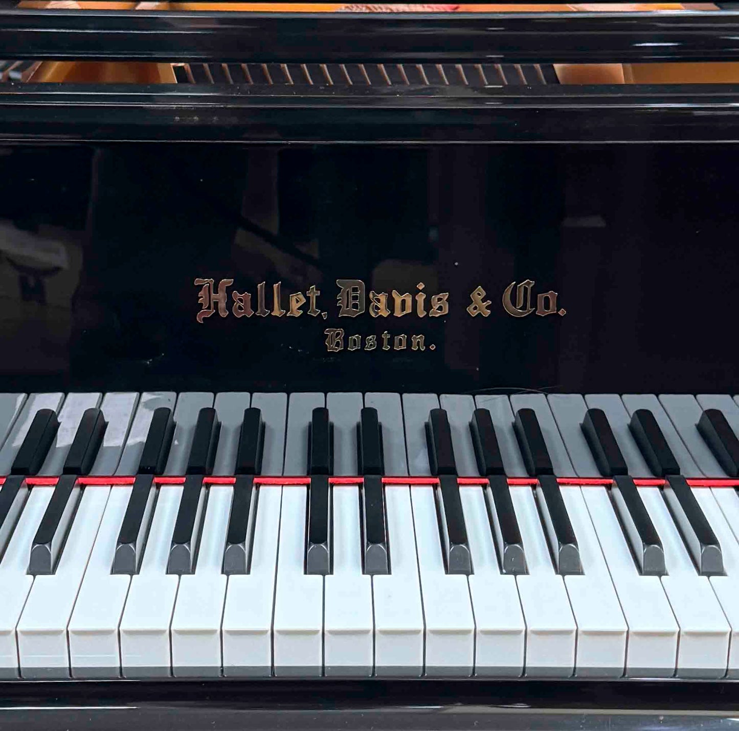 2017 Hallet Davis 148 4'10" Polished Black Baby Grand Piano