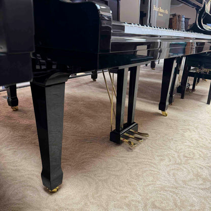 2017 Hallet Davis 148 4'10" Polished Black Baby Grand Piano