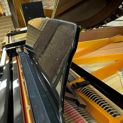 2017 Hallet Davis 148 4'10" Polished Black Baby Grand Piano