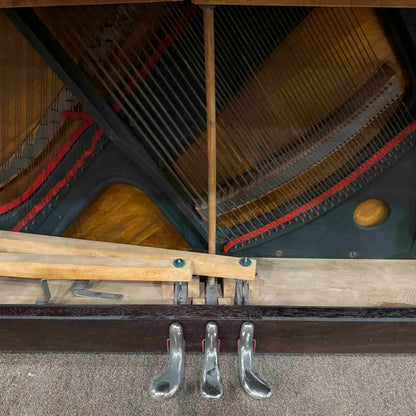 HEIRLOOM RESTORATION 1908 Werner 57" Wood Finish Commissioned Upright Piano