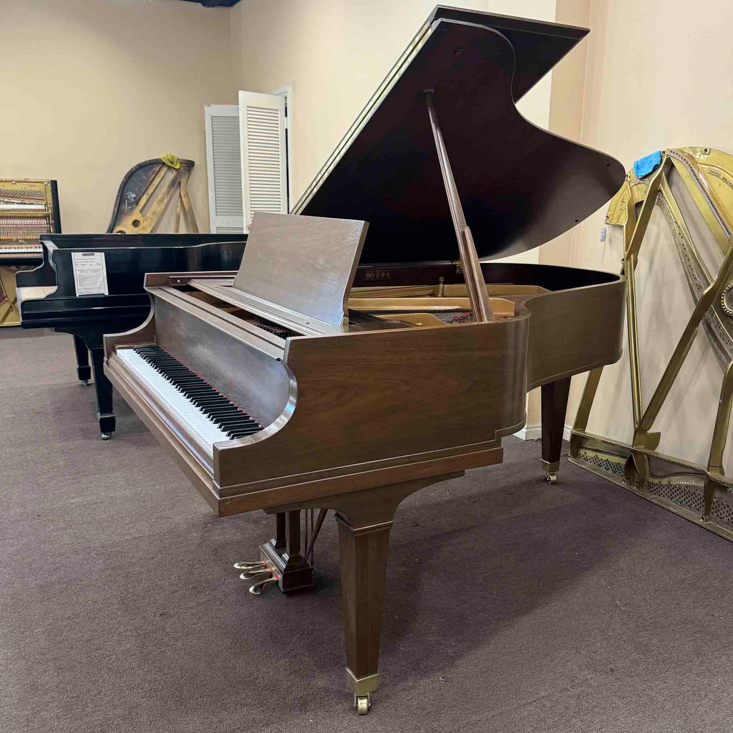 HEIRLOOM RESTORATION 1970 Baldwin Model L 6'3" Walnut Finish Commissioned Grand Piano