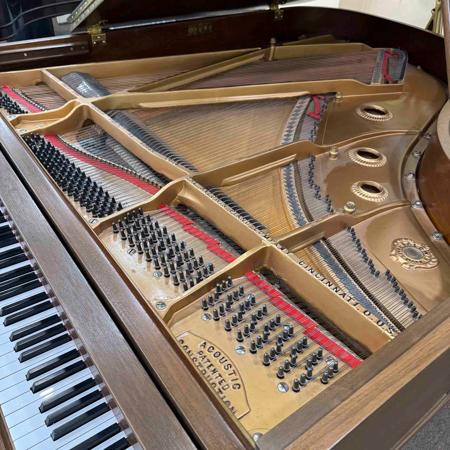 HEIRLOOM RESTORATION 1970 Baldwin Model L 6'3" Walnut Finish Commissioned Grand Piano