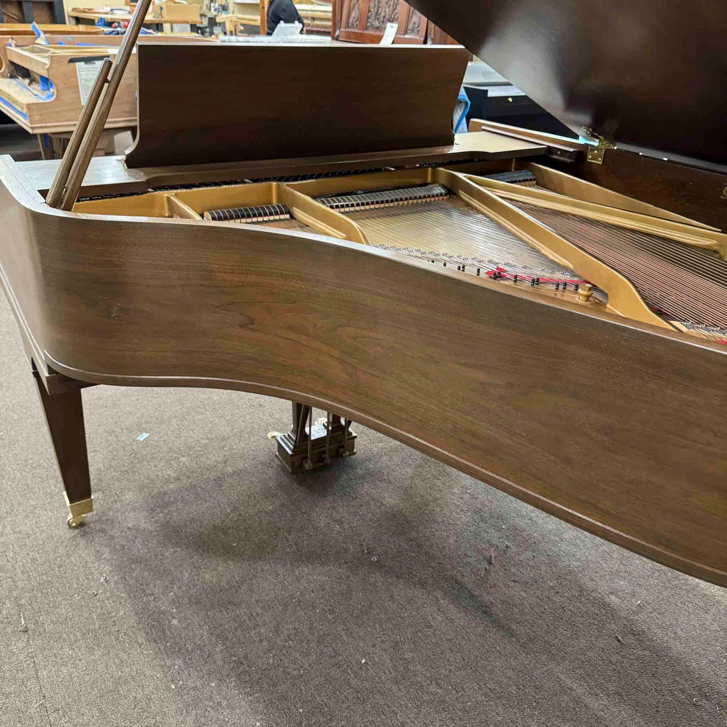 HEIRLOOM RESTORATION 1970 Baldwin Model L 6'3" Walnut Finish Commissioned Grand Piano