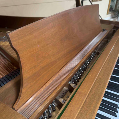 AVAILABLE TO RESTORE: CALL FOR CUSTOM PRICING - 1977 Steinway & Sons M 5'6" Walnut Finish Player Grand Piano