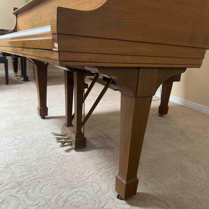 AVAILABLE TO RESTORE: CALL FOR CUSTOM PRICING - 1977 Steinway & Sons M 5'6" Walnut Finish Player Grand Piano