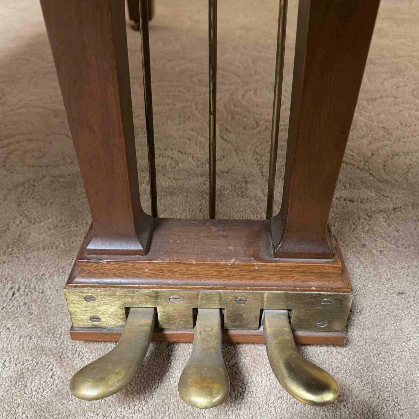 AVAILABLE TO RESTORE: CALL FOR CUSTOM PRICING - 1977 Steinway & Sons M 5'6" Walnut Finish Player Grand Piano