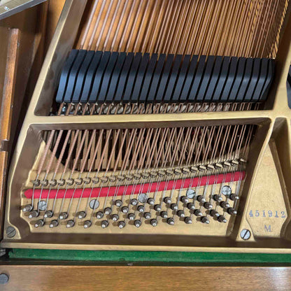 AVAILABLE TO RESTORE: CALL FOR CUSTOM PRICING - 1977 Steinway & Sons M 5'6" Walnut Finish Player Grand Piano