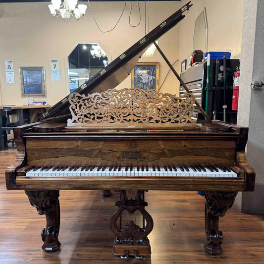 HEIRLOOM RESTORATION 1867 Steinway & Sons 5'10" Wood Finish Commissioned Grand Piano