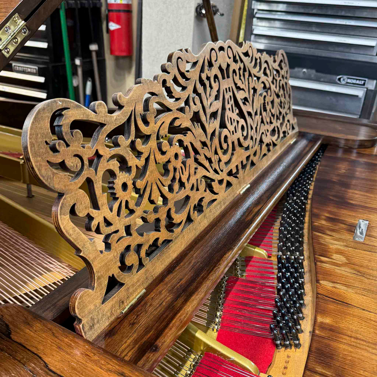 HEIRLOOM RESTORATION 1867 Steinway & Sons 5'10" Wood Finish Commissioned Grand Piano