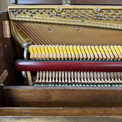 HEIRLOOM RESTORATION 1979 Charles Walter 43" Walnut Finish Commissioned Console Piano