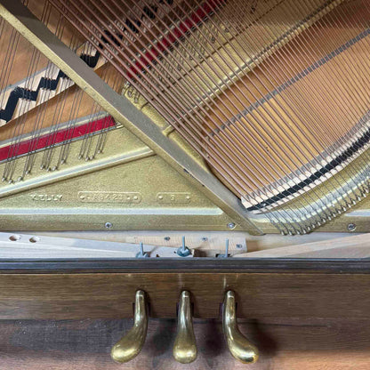 HEIRLOOM RESTORATION 1979 Charles Walter 43" Walnut Finish Commissioned Console Piano