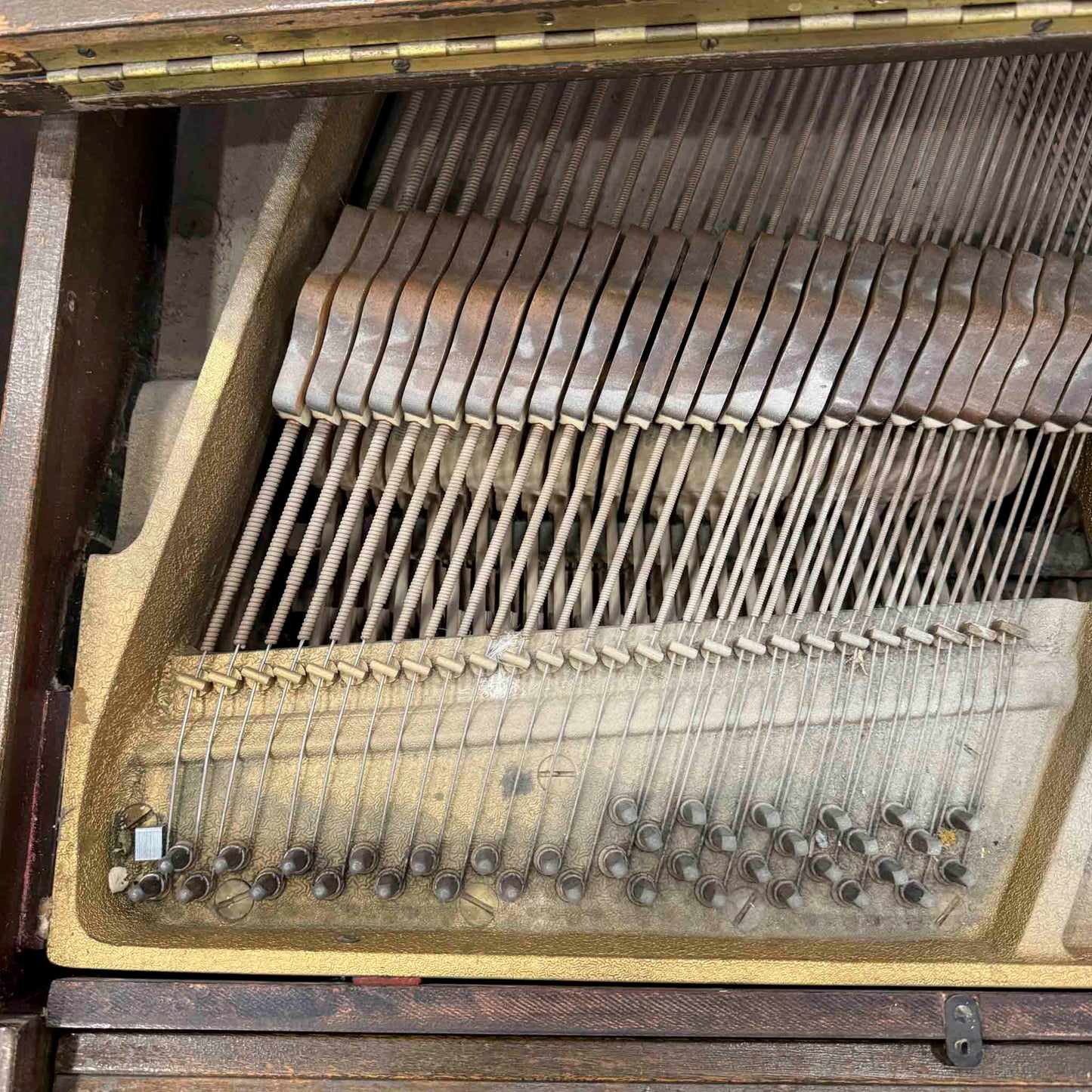 CURRENT SHOP WORK 1922 Wurlitzer 4'6" Wood Finish Commissioned Baby Grand Piano