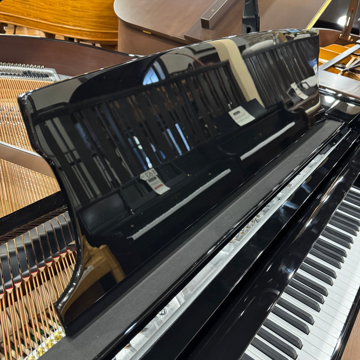 SOLD Hallet Davis 148 4'10" Nickel Trim Baby Grand Piano
