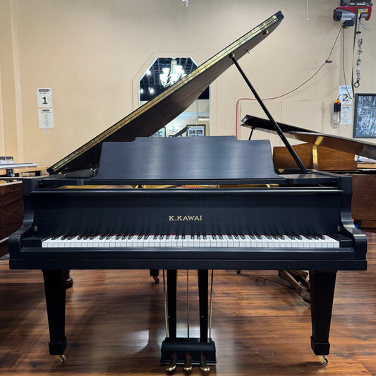 HEIRLOOM RESTORATION 1965 Kawai No. 500 5'9" Satin Black Finish Commissioned Grand Piano
