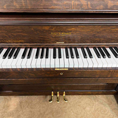 SOLD - 1911 Kohler & Campbell Commissioned Upright