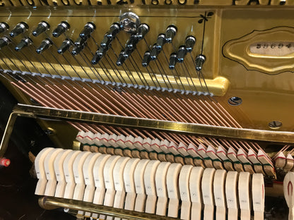 SOLD 1905 Kranich & Bach 54" Walnut Wood Finish Upright Piano