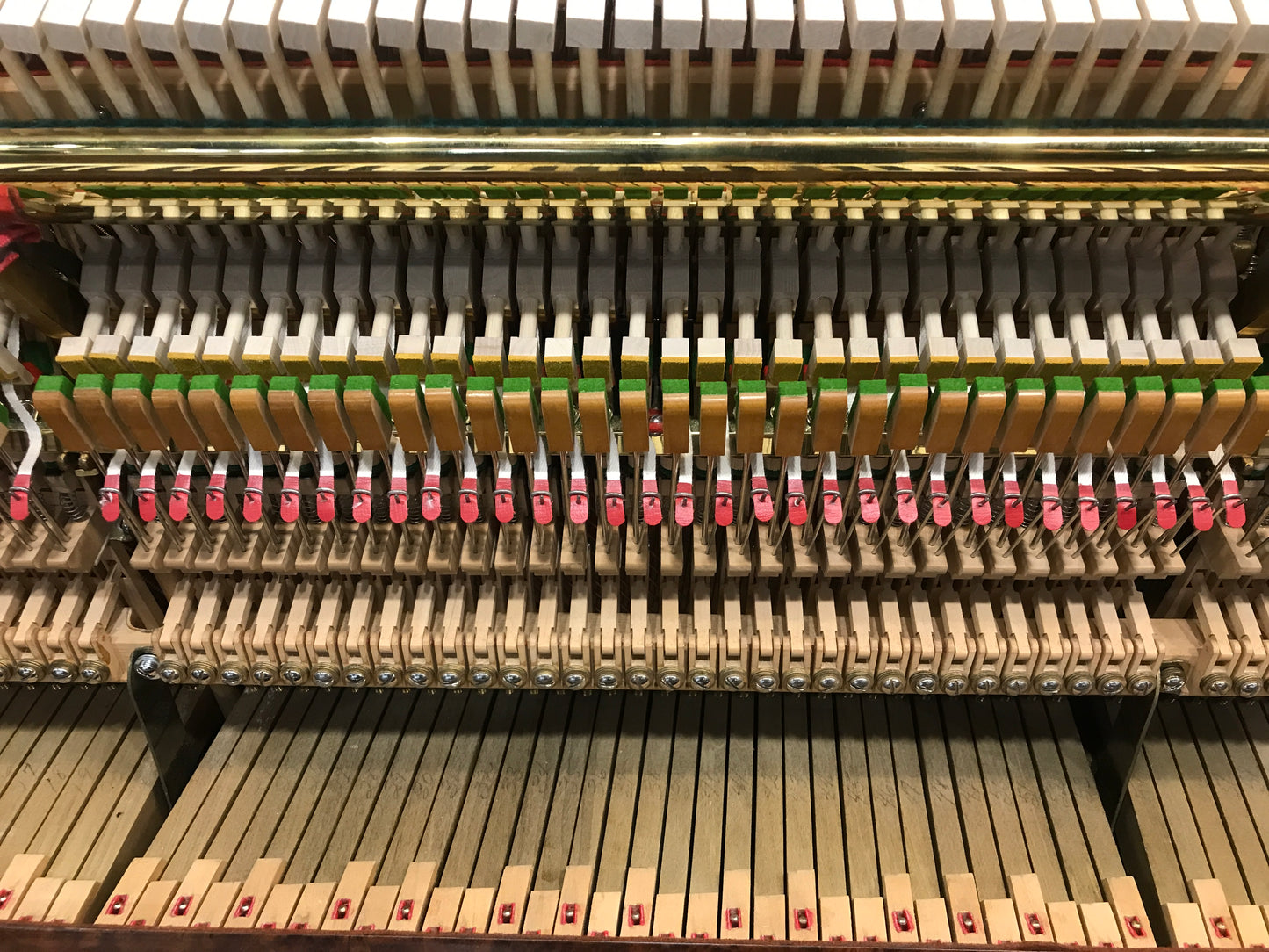 SOLD 1905 Kranich & Bach 54" Walnut Wood Finish Upright Piano