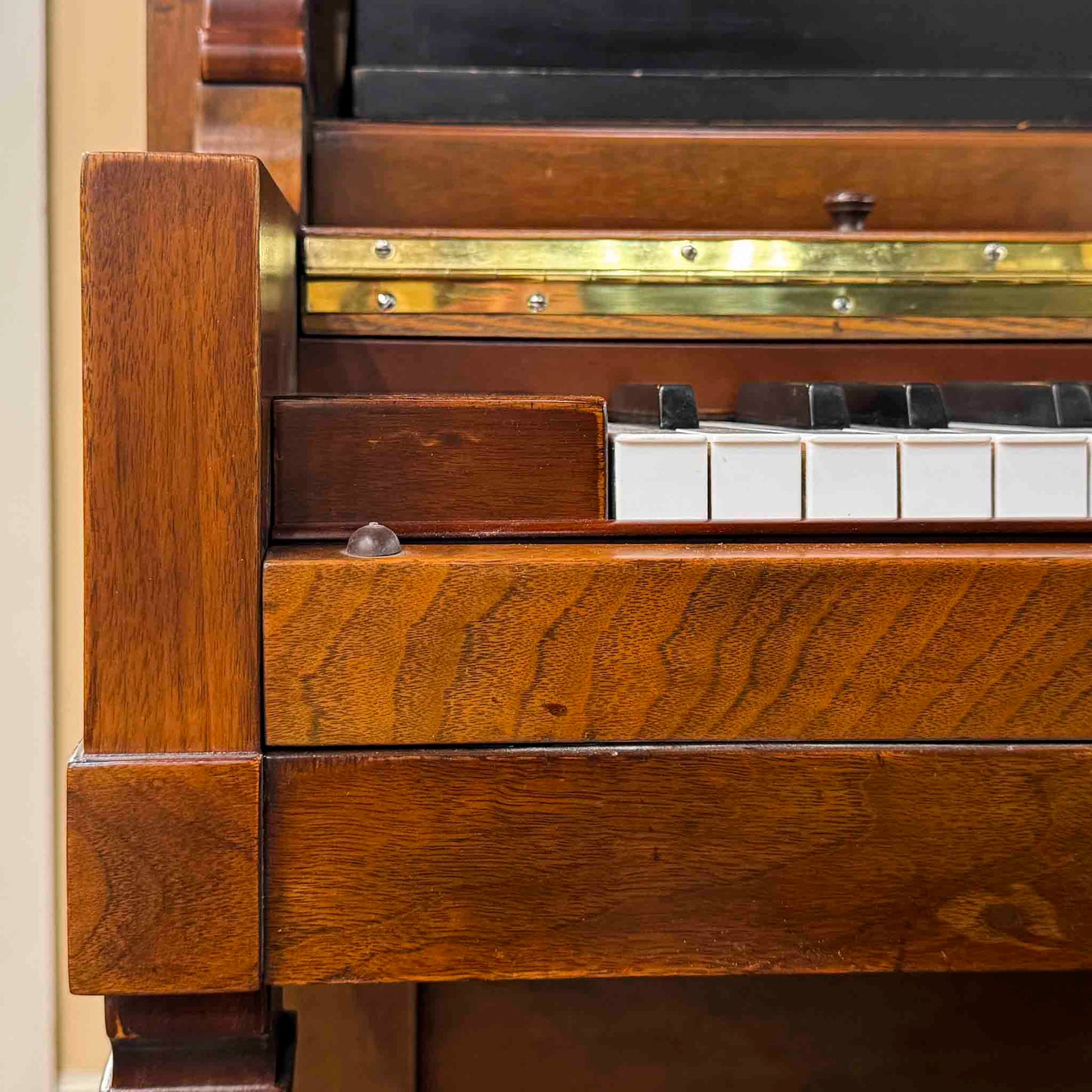 SOLD 1924 Autopiano Wood Finish Commissioned Upright Vintage Player Piano